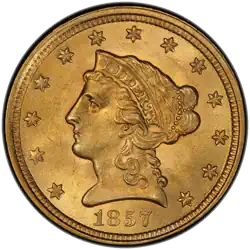 quarter eagle gold coin