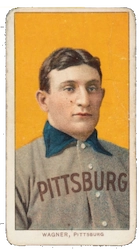 1909 T206 Honus Wagner Baseball Card