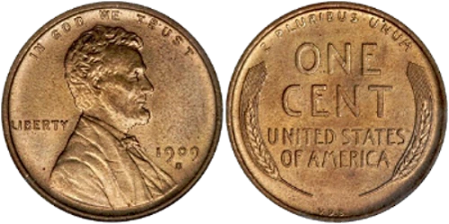 Professional display of rare investment-grade U.S. coins including 1909-S V.D.B. Lincoln Cent, 1914-D Lincoln Cent, and 1937-D 3-Legged Buffalo Nickel