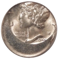mercury dime error off center