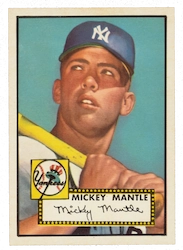 1952 Topps Mickey Mantle