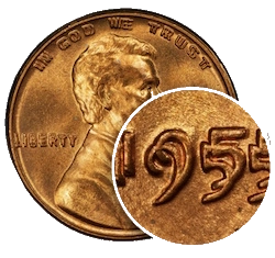 1955 Doubled Die Lincoln Cent