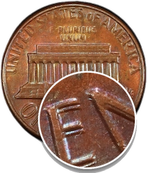 1983 Doubled Die Reverse Lincoln Cent