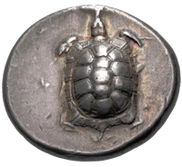 Aegina Turtle Aeginetan silver stater