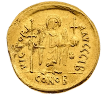 Byzantine Constantinople mint coin