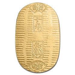 Japanese Edo period gold koban