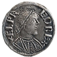 Anglo-Saxon silver penny medieval coin