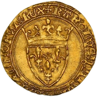Écu d'Or medieval French gold coin