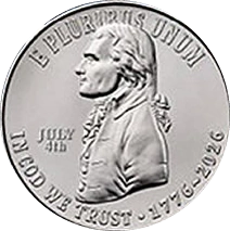NGC-graded Declaration of Independence quarter with July 4th privy mark