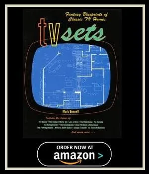 TV Sets Fantasy Blueprints of some Classic TV Homes