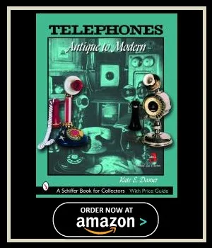 Enjoy this wonderful revised 3rd edition of innovative telephones in over 500 color photographs tracing the development of the telephone from Bell's first experimental equipment. The Telephones from Antique to Modern