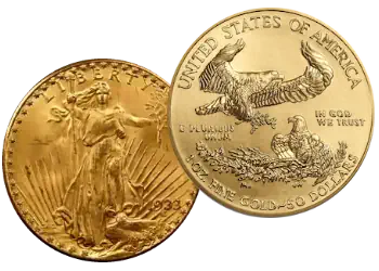 U.S. Gold Coin Prices — Pre-1933 and Modern American Gold