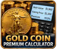 Gold Coin Premium Calculator