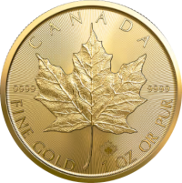 Canadian Gold Maple Leaf