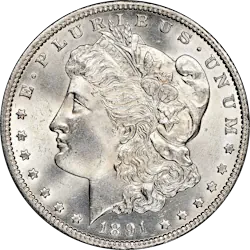 Morgan silver dollar