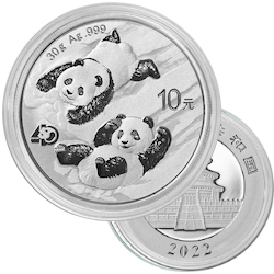 Chinese Silver Panda