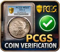 PCGS Coin Verification