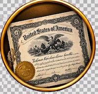 Antique stock and bond certificates