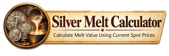 Silver Coin Melt Calculator