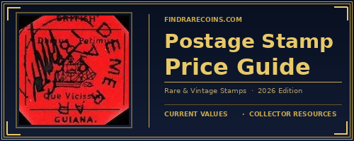 Postage Stamp Price Guide – Rare & Vintage Stamp Values | FindRareCoins.com