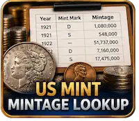 US Mint Mintage Lookup