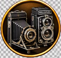 Vintage film cameras